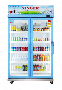 SGPM-2803 ตู้แช่เครื่องดื่ม2ประตู ขนาด 28 คิว
