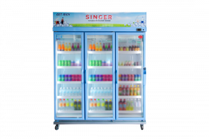 SGPM-4203 ตู้แช่เครื่องดื่ม3ประตู ขนาด 42 คิว